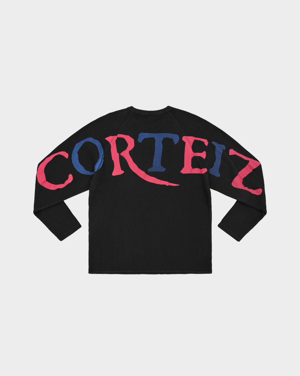 CORTEIZ HERALD WAFFLE THERMAL - BLACK