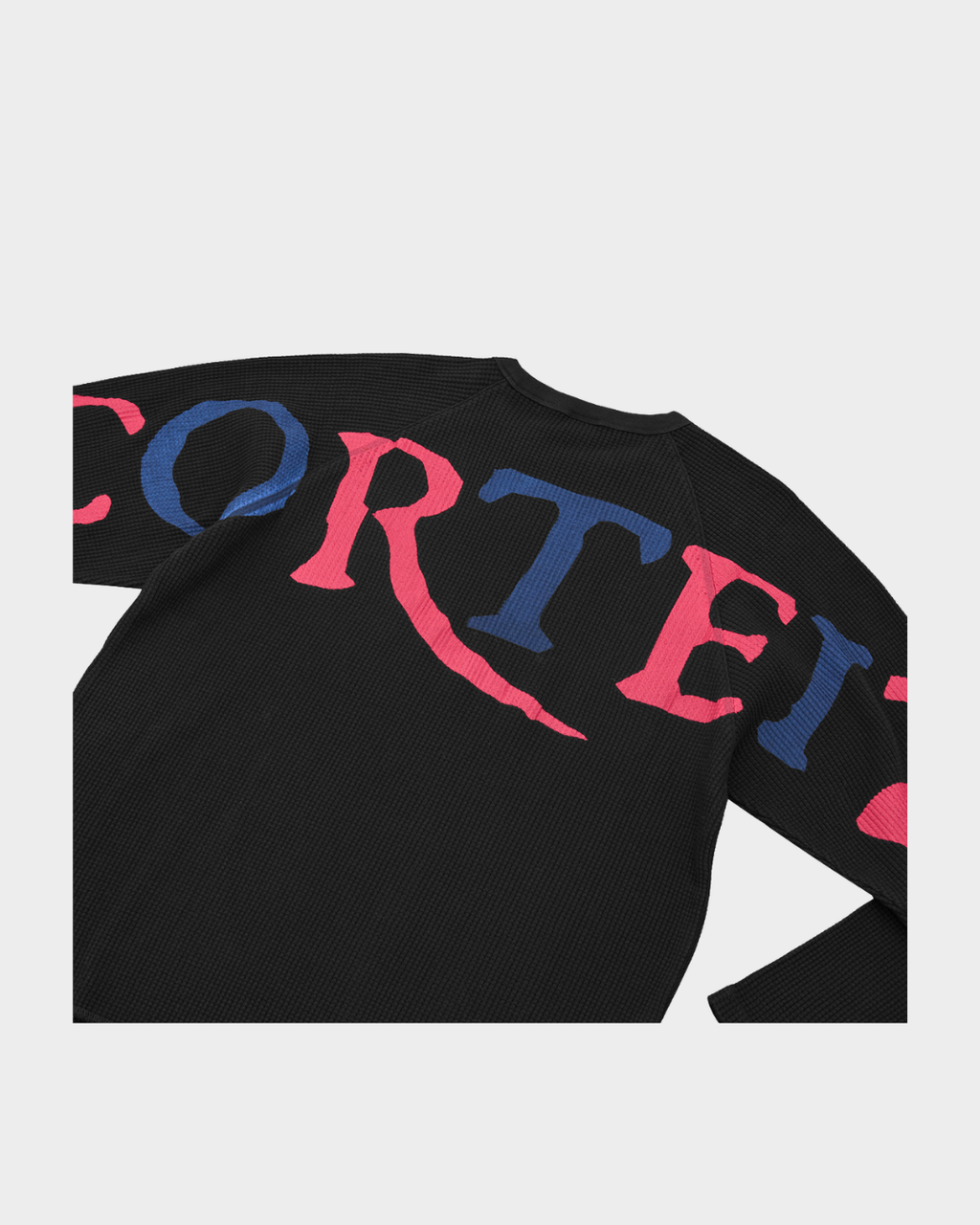 CORTEIZ HERALD WAFFLE THERMAL - BLACK