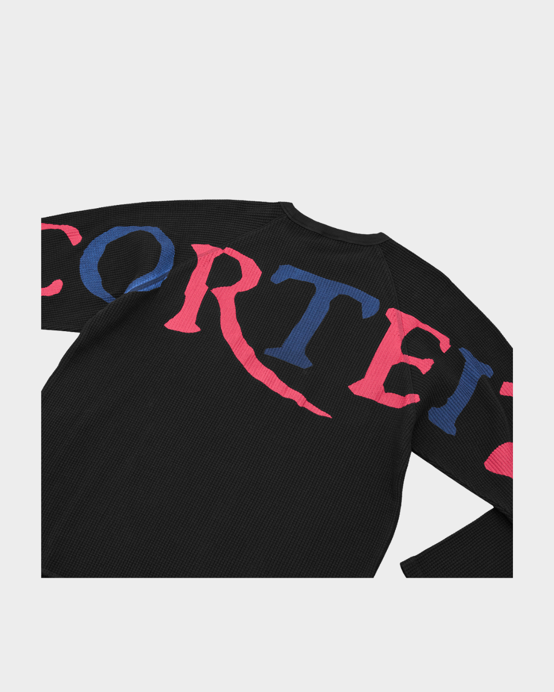 CORTEIZ HERALD WAFFLE THERMAL - BLACK