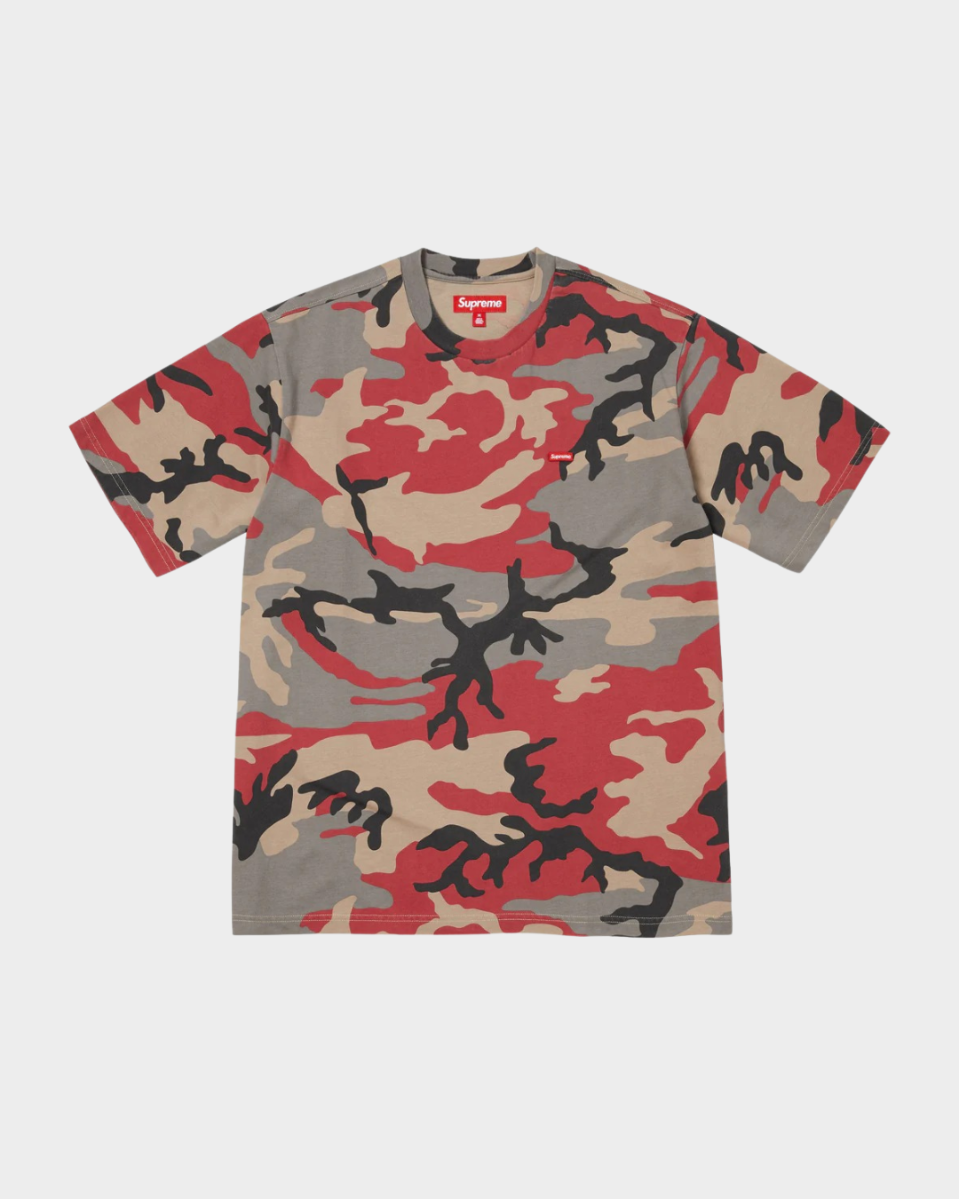 Supreme Small Box Tee - Red Camo