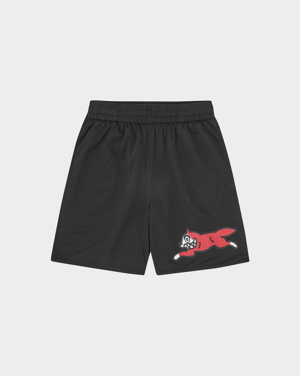 ICECREAM Fleece Jogger Shorts - Black