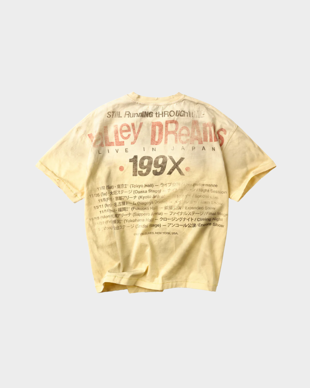 VALESTAR TEE - YELLOW