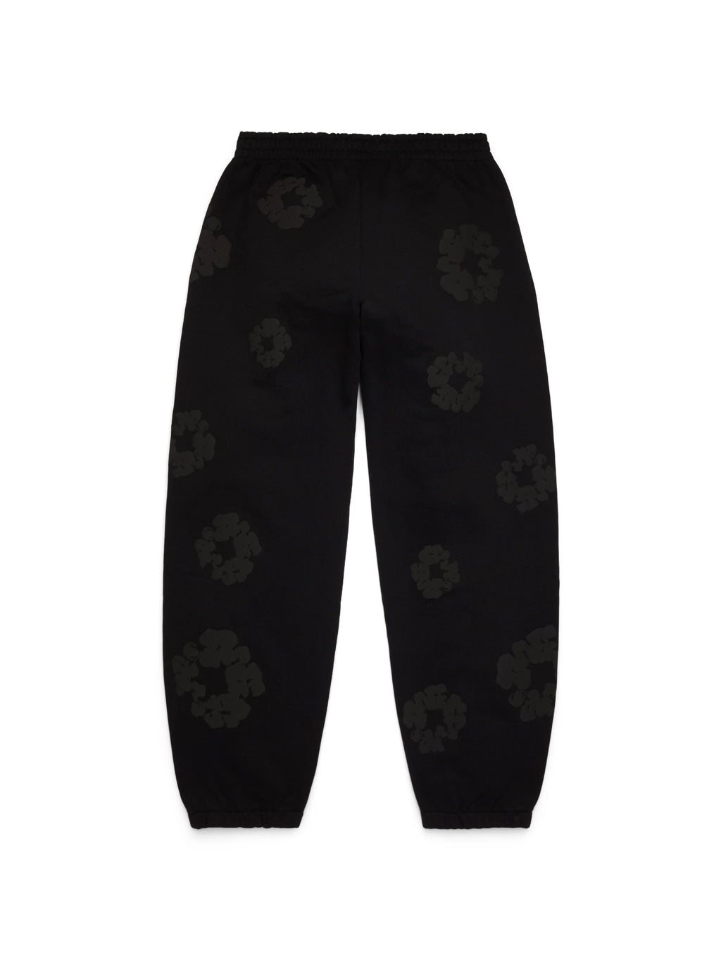 Denim Tears Mono Cotton Wreath Sweatpants - Black