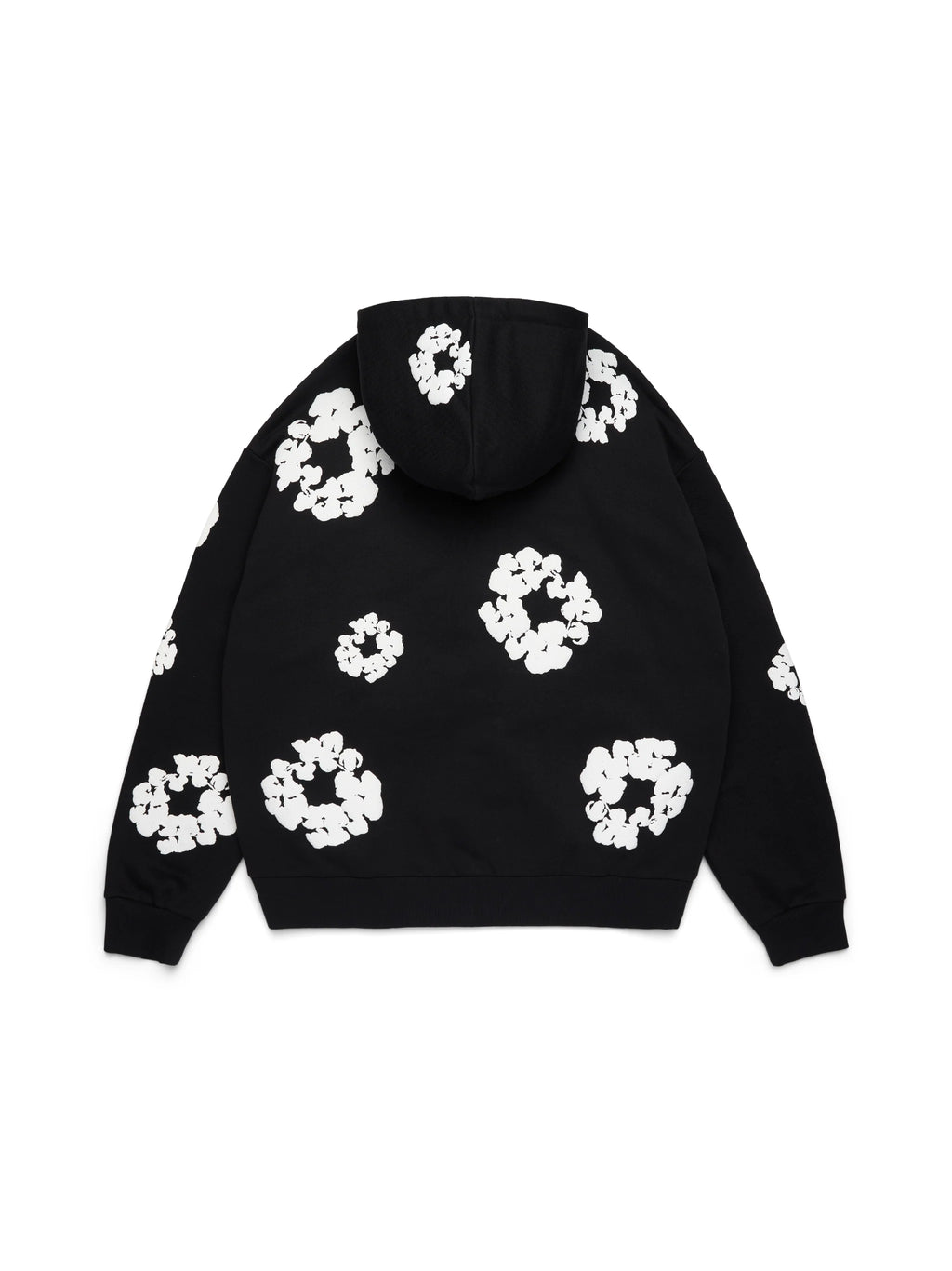 Denim Tears Cotton Wreath Hoodie - Black