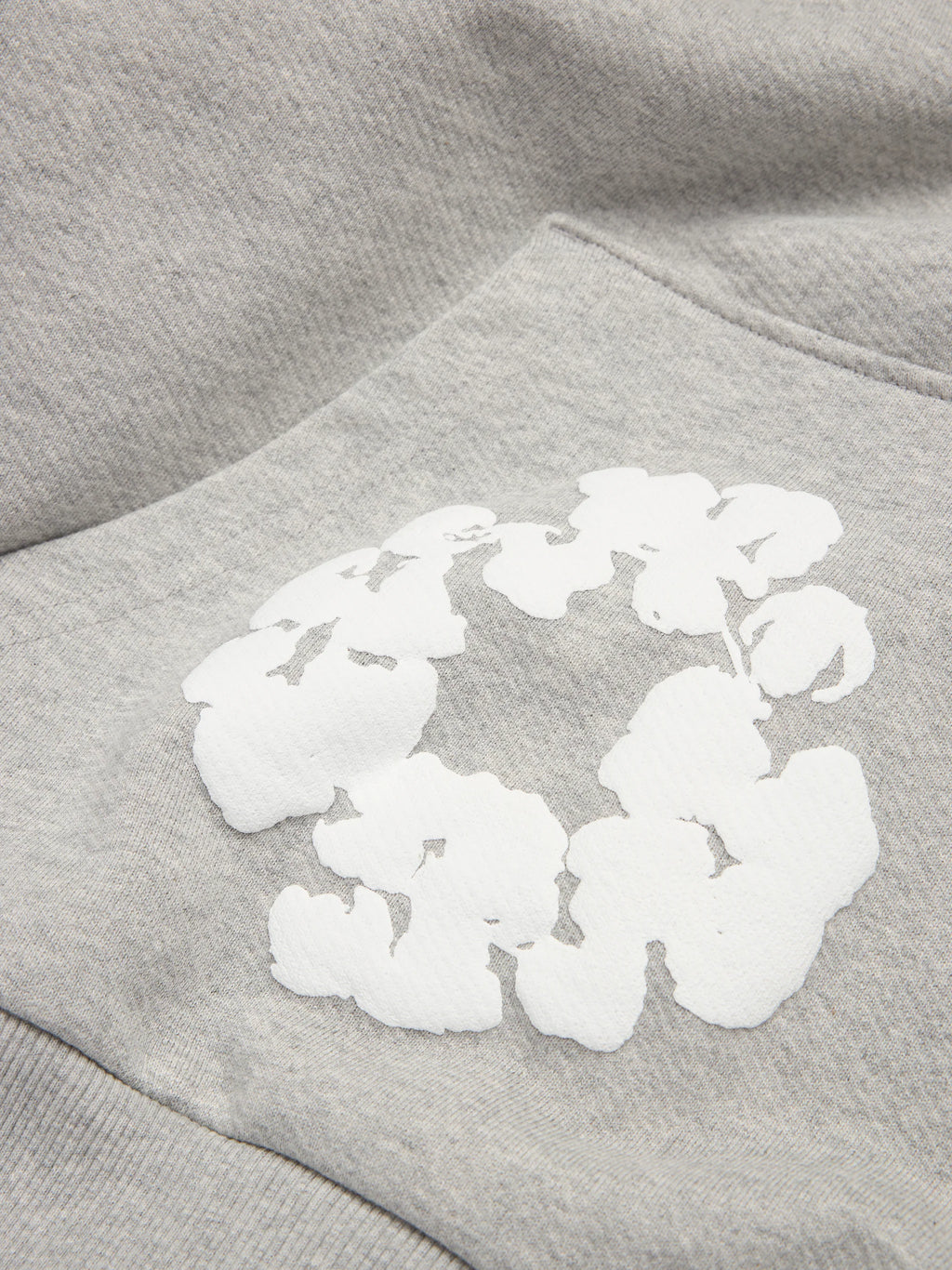Denim Tears Cotton Wreath Hoodie - Grey
