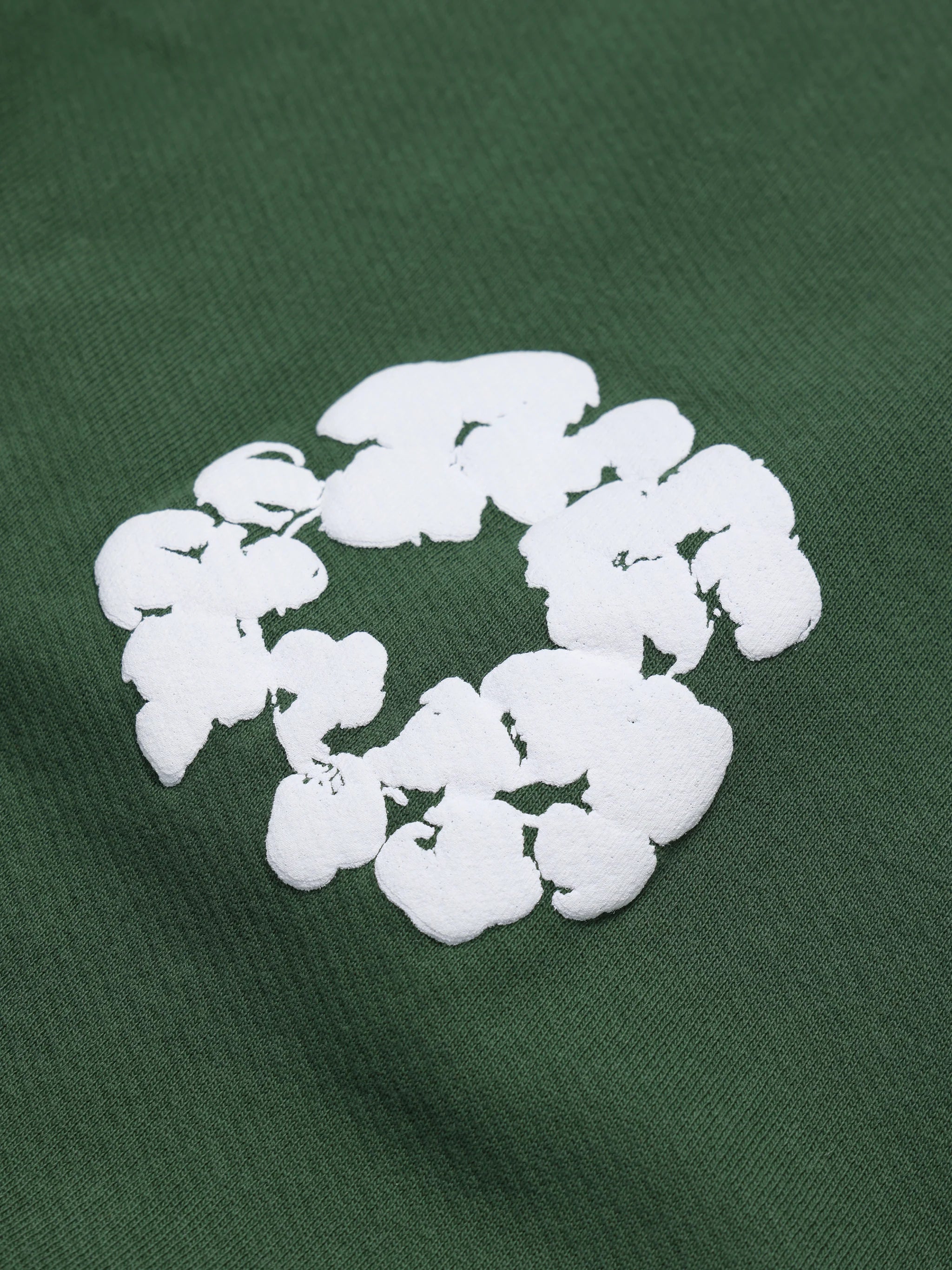 Denim Tears Cotton Wreath Baggy Sweatpants - Green