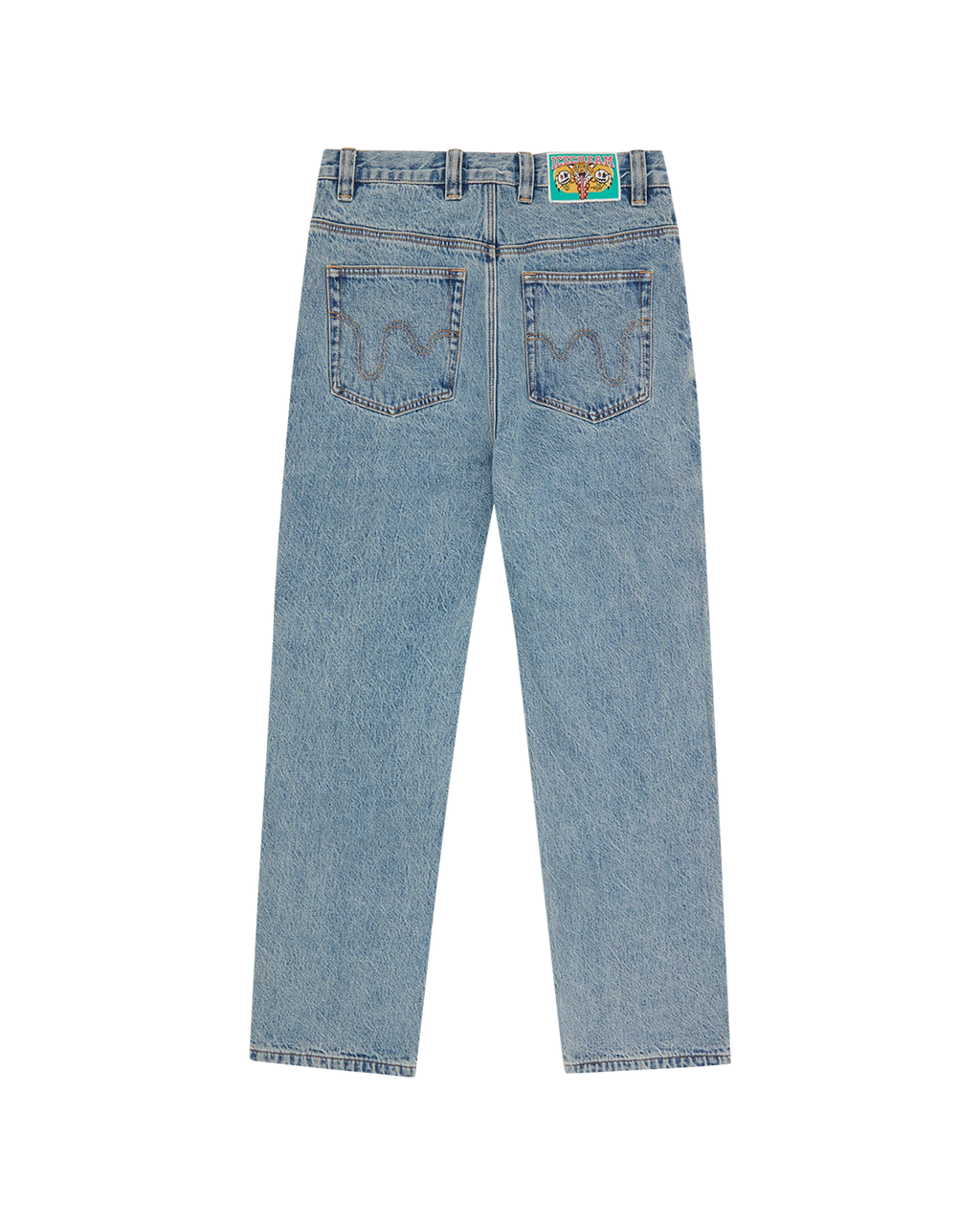 ICECREAM  Check Lined Denim Pant